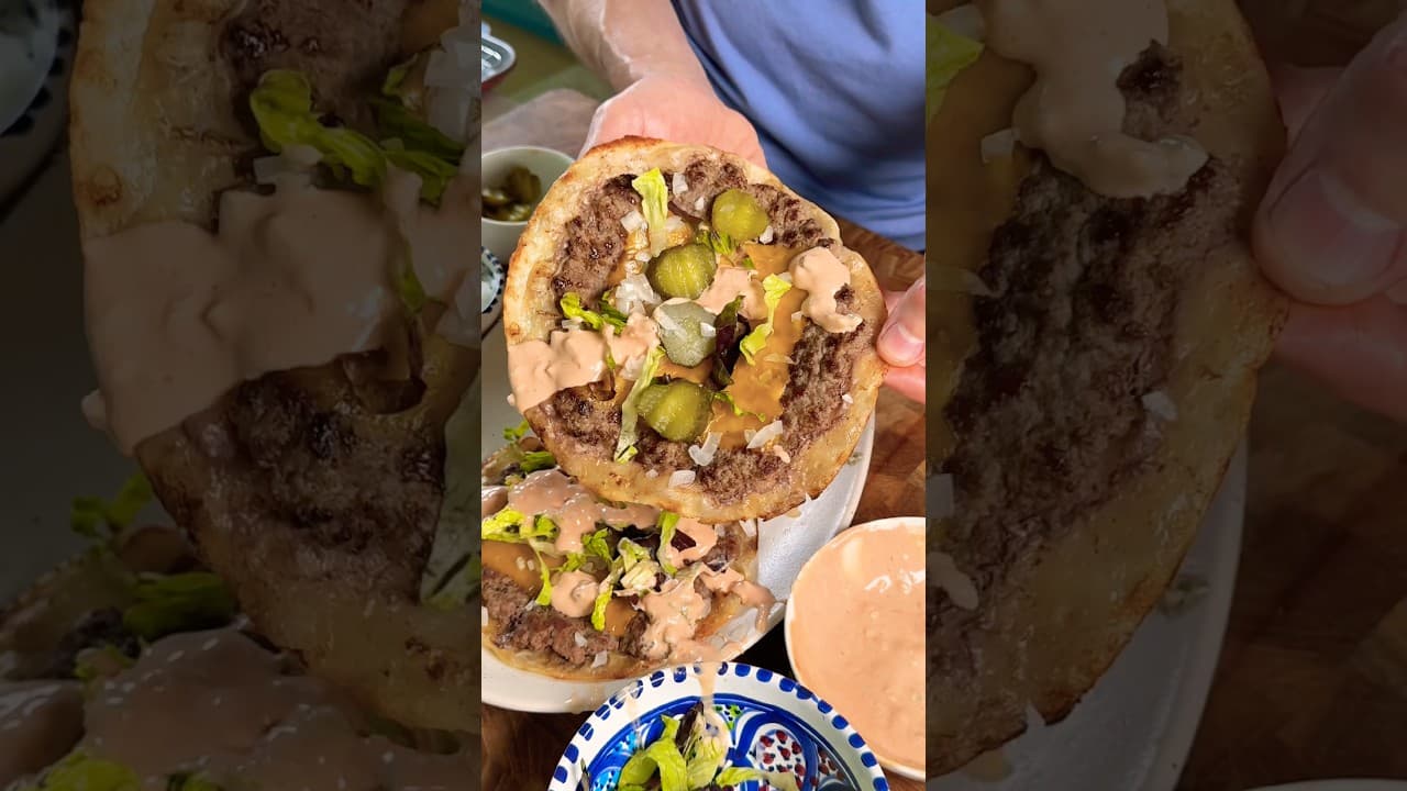 Smash Burger Tacos
